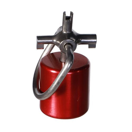 DIVERSITECH Diversitech RSC-RED-04K-E Sentry Refrigerant Locking Cap 5/16 in. 4 Pack