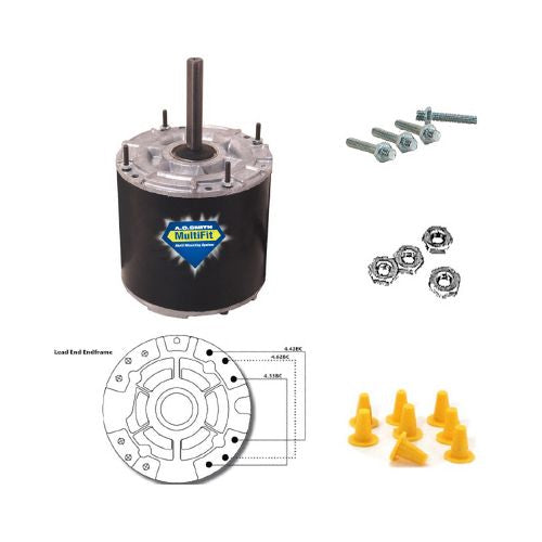 DIVERSITECH Diversitech 9723 Century 5 in. Dia. Multi-Fit Motor PSC 1/4 HP