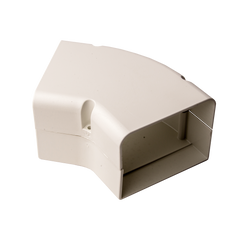 DIVERSITECH Diversitech 230-FB454W SpeediChannel 4 inch 45-degree Flat Bend