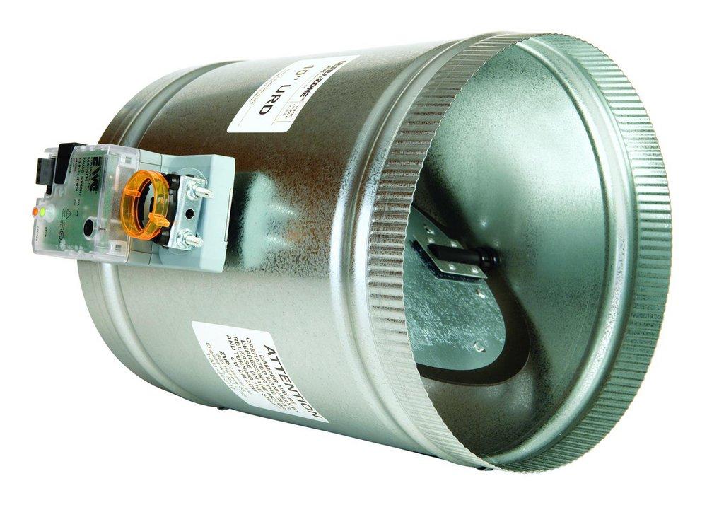 EWC CONTROLS Ewc Controls EURD-10 Ultra-Zone 10 in. motorized damper 24V