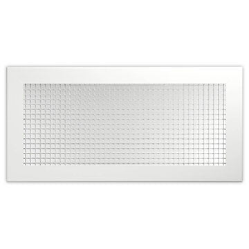 RECTORSEAL Rectorseal 600T-1X2 aluminum lattice 1x2 T-bar return air grille with square collar