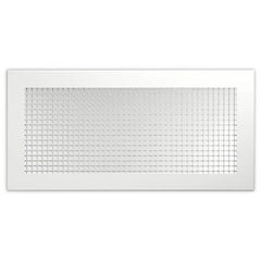RECTORSEAL Rectorseal 600T-1X2 aluminum lattice 1x2 T-bar return air grille with square collar