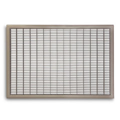 RECTORSEAL Rectorseal 154R20X25 Heavy Duty Grate, Steel, Floor, Grille 20 x 25 Inch