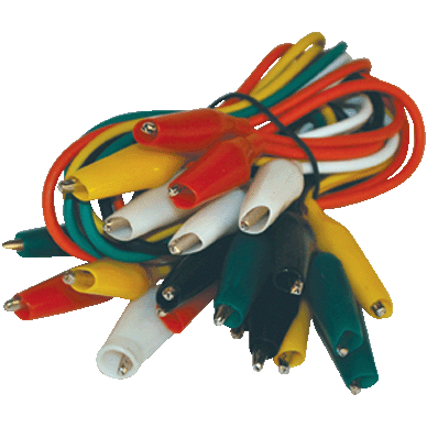 RECTORSEAL Rectoseal 86070 sm alligator test lead wire 18 inch 10 pack small