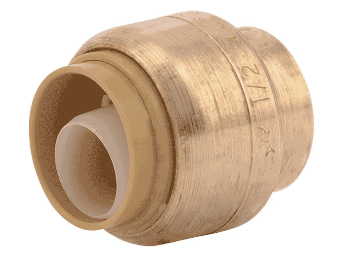 RELIANCE WORLDWIDE Reliance Worldwide U514LF End Cap 1/2 in Push-Fit Zero Lead