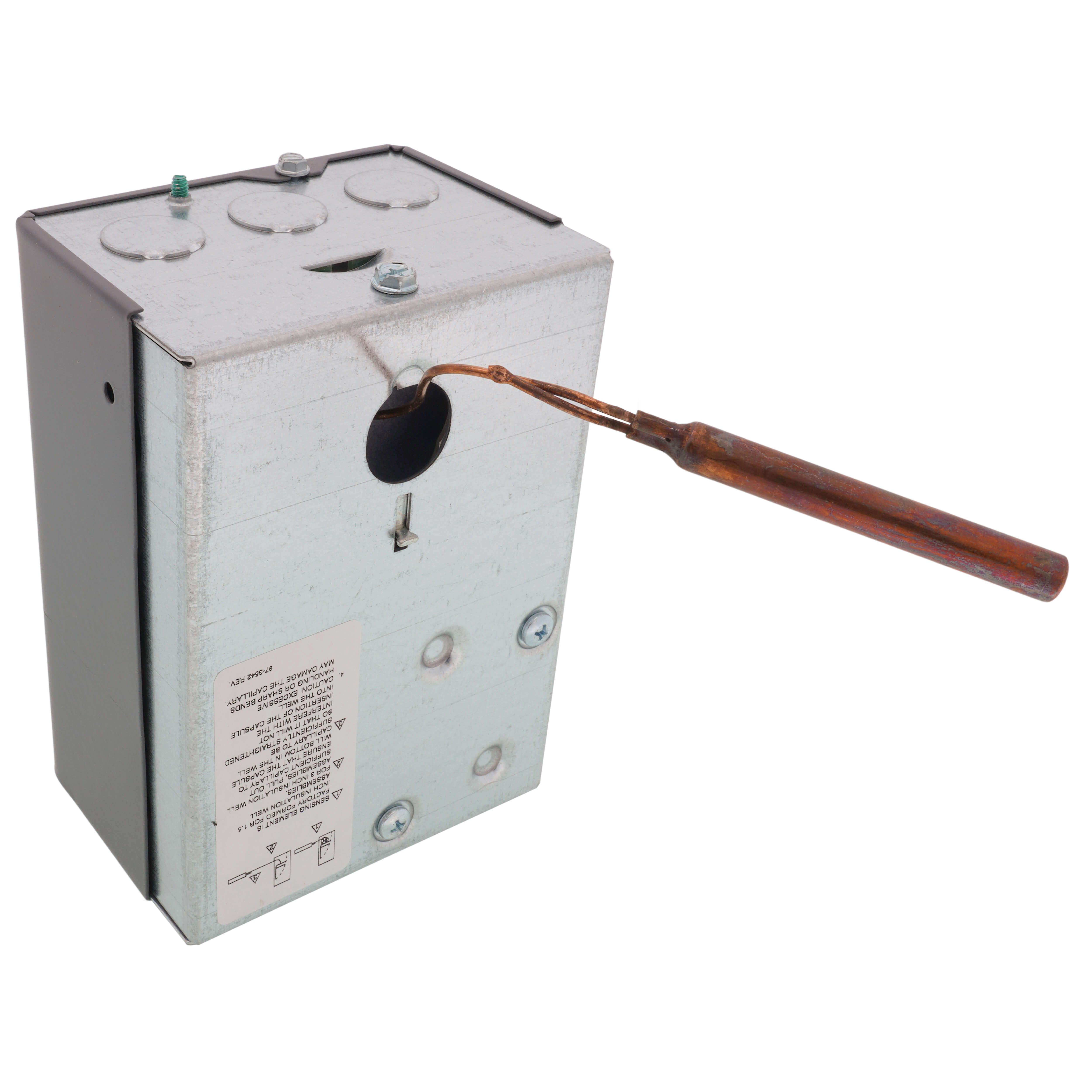 HONEYWELL HOME Resideo L8148E1257 Aquastat Relay 120 VAC 140-240 Degrees Vertical Mount