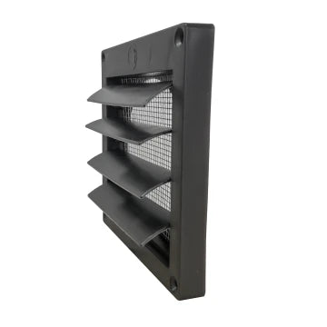 BUILDERS BEST Builders Best 110292 PML328 Louvered Hood with 1/8-in Wire Mesh Screen