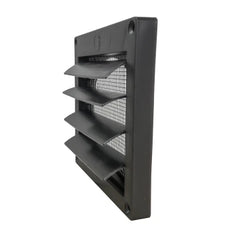 BUILDERS BEST Builders Best 110292 PML328 Louvered Hood with 1/8-in Wire Mesh Screen