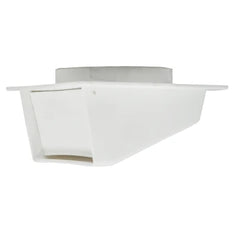 BUILDERS BEST Builders Best 11804 Plastic Eave Vent Exhaust 4 Inch 3 Inch Rigid Aluminum Tail