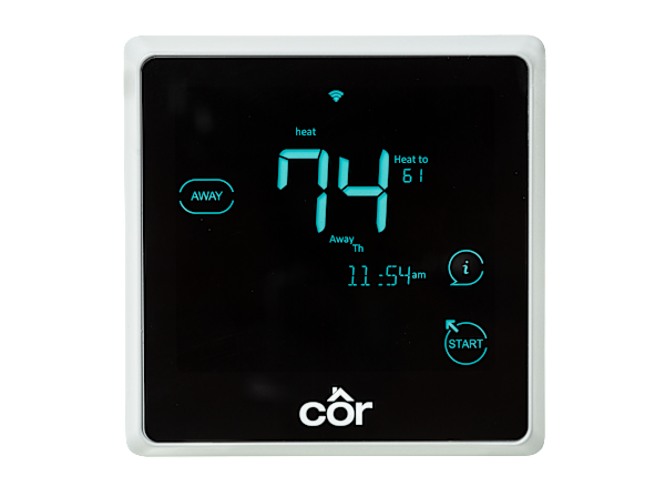 CARRIER Carrier TSTWRH01 Cor 7c Wifitstat Touchscreen7d 24 VAC 3 VA 4.261 inch width x 1.037 inch depth x 4.261 inch height replaced by TP-WEM01-A