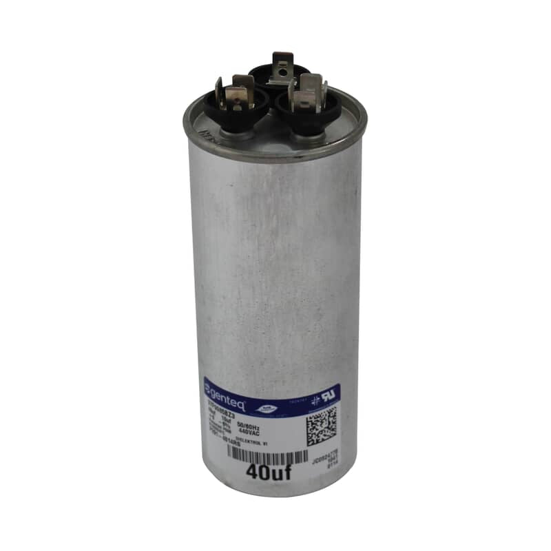 CARRIER Carrier P291-4014RS dual run capacitor 40+10 uF 440 V AC round