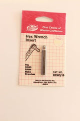 MALCO Malco RRW5/16 Hex Key Wrench Insert 5/16
