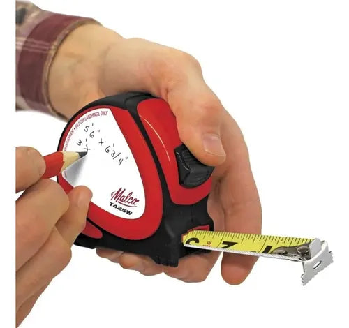 MALCO Malco T425W writable tape measure 1 inch x 25 foot