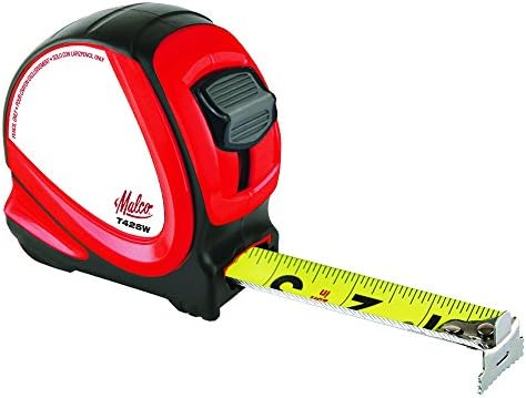 MALCO Malco T425W writable tape measure 1 inch x 25 foot