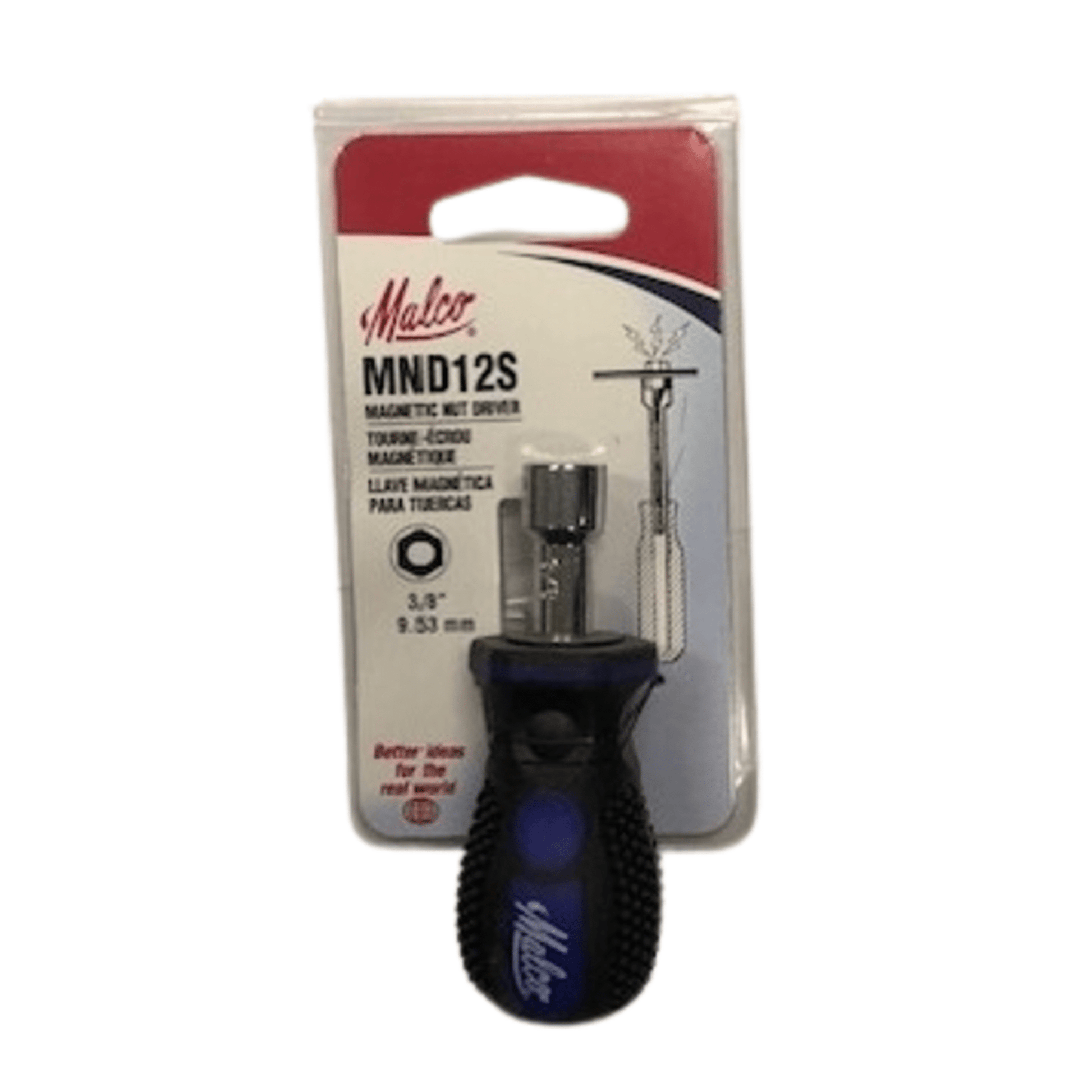 MALCO Malco MND12S magnetic nutdriver 3/8 inches stubby