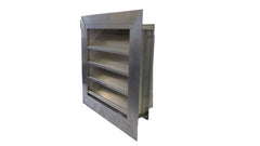 LLOYD INDUSTRIES Lloyd Industries 4DLF33 4 inches drainable 33° flanged louver