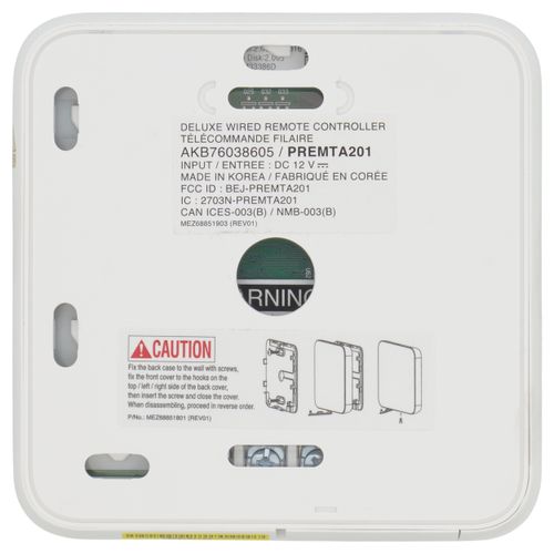 LG Lg PREMTA201 deluxe wired remote controller replaces PREMTA200, PREMTA000, AKB76038605