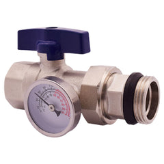 LEGEND VALVE Legend Valve 833-825R M-8330 Ang Iso Valve W/Therm 1 Inch