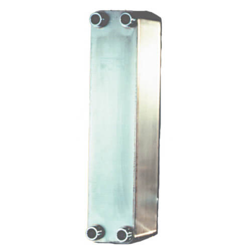 TRIANGLE TUBE Triangle Tube FHETTP1-30E 30 plate, 3/4 inches threaded TTP brazed plate heat exchanger 90-110 MBH (3 inches x 8 inches) OPN TTP1-30E