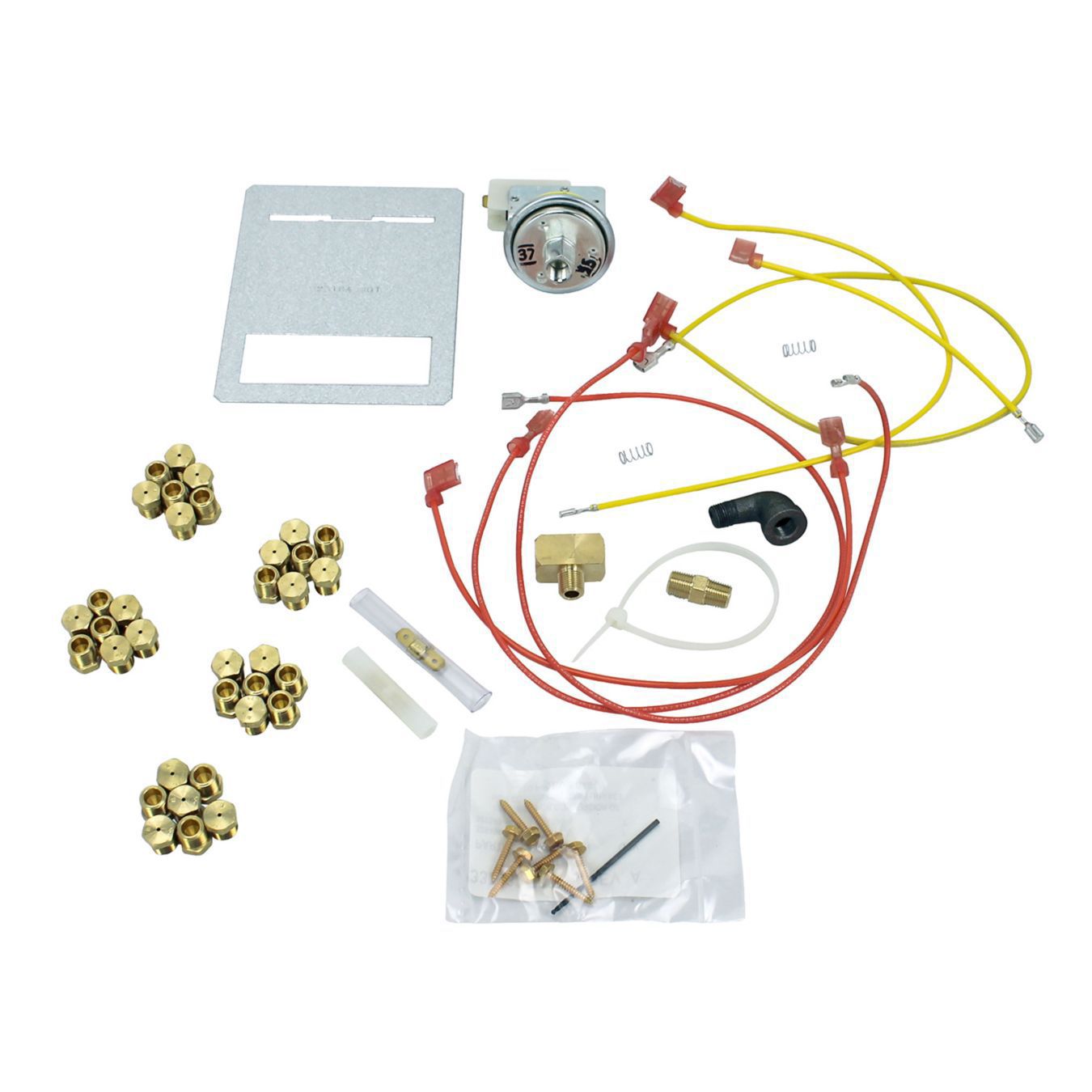 CARRIER Carrier KGANP2801F80 NG to LP Gas Conversion Kit for Standing Pilot & HSI Fixed-Speed Non-Condensing Furnaces KGANP4601ALL