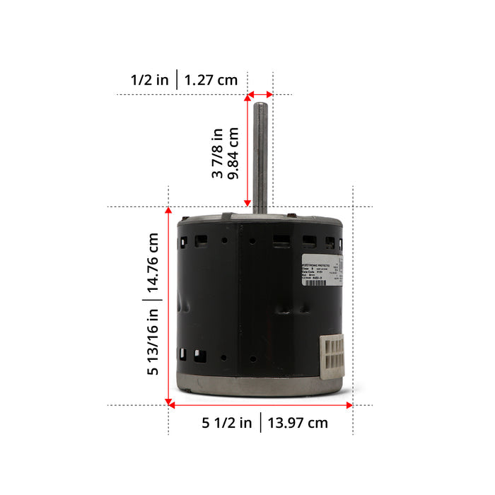 CARRIER Carrier HD44AR238 OEM replacement X13 blower motor module 1/2 HP replaces HD44AQ287