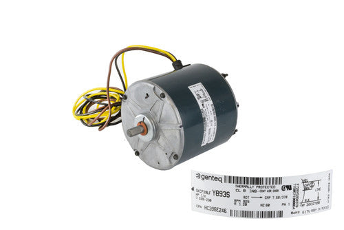 CARRIER Carrier HC39GE246 Condenser Fan Motor 1/4HP 208-230V 825RPM Clockwise CRRHB39GQ232