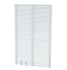 GE APPLIANCES Ge Appliances RAVAL4 exterior grille for UltimateV12 models with makeup air 39 3/4 H x 23 3/4 W x 1 1/4 D