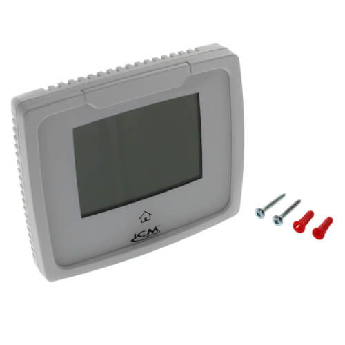 ICM CONTROLS Icm Controls I2020WHR 7 day programmable touch control dual power thermostat with WiFi, humidity control (2H/2C) 24V dual powered