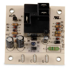 ICM CONTROLS Icm Controls 255 fan blower control - dual on/off delay timer (fixed time delay) 2.5 inches x 2.5 inches