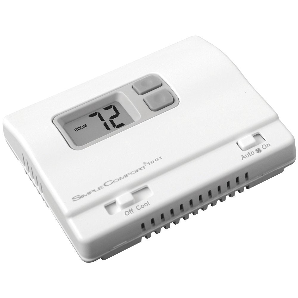 ICM CONTROLS Icm Controls SC1901L Non-Programmable SimpleComfort Cool Only Thermostat - Single Stage