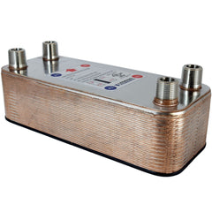 LEGEND VALVE Legend Valve 807-073 Heat Exchanger 150000 Btu/hr 30 Plate 1 in MNPT 5 x 12 in
