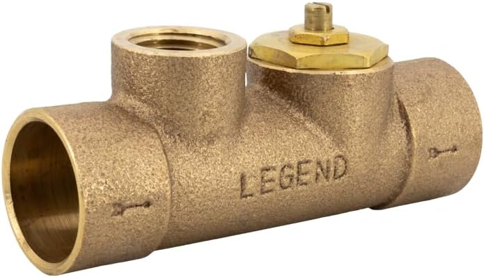 LEGEND VALVE Legend Valve 110-406 S-464 CXC Purge & Balancing Valve 1 1/4