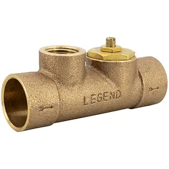 LEGEND VALVE Legend Valve 110-406 S-464 CXC Purge & Balancing Valve 1 1/4