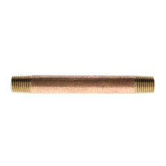 LEGEND VALVE Legend Valve 311-010 1/8 inches x 6 inches Red Brass Pipe Nipple