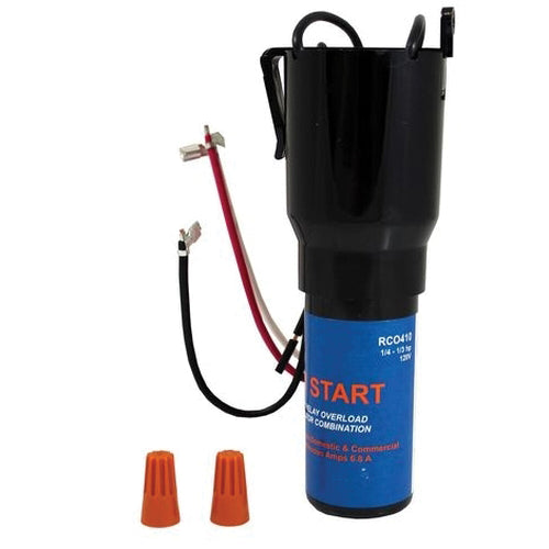 NSI INDUSTRIES Nsi Industries RCO410 Relay/Start Capacitor/Overload 243 to 292 uF 115 V