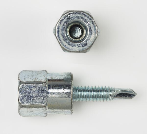 PECO FASTENER Peco Fastener SVH7158J Steel Vertical Type 3 Vertigo Hanger 3/8-16, Jar of 25