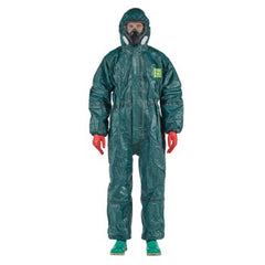 ANSELL Ansell GR40-T-92-122-09 Microchem AlphaTec Chemical-Resistant Coveralls 5XL 6 Pack