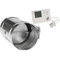 SOLER & PALAU Soler & Palau MD8-ES24VK Fresh Air Motorized Damper & Controller 24V 8-Inch
