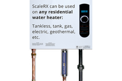 AMERICAN VALVE American Valve AMV-SCALE-RX-1 ScaleRX Home Whole Home Scale Reduction System 1 inch