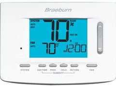 BRAEBURN SYSTEMS Braeburn Systems 5025 universal thermostat auto changeover programmable 18 to 30 VAC, 3 VDC