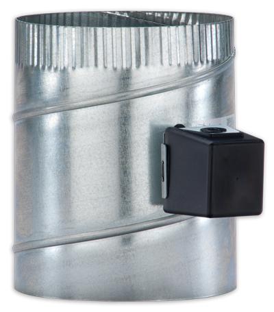 BRAEBURN SYSTEMS braeburn 129005 5 inch round damper power open/spring return