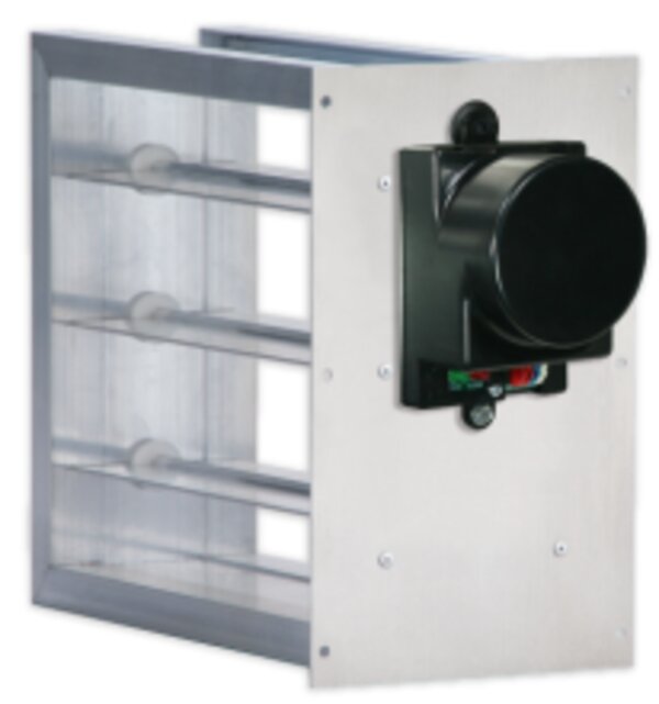 BRAEBURN SYSTEMS Braeburn Systems 101414 14x14 rectangular damper power open power close 24 vac, 4 va