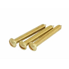 ALADDIN Aladdin 500S brass retaining screws for universal light ring 3 ct.
