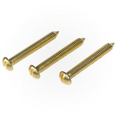 ALADDIN Aladdin 500S brass retaining screws for universal light ring 3 ct.