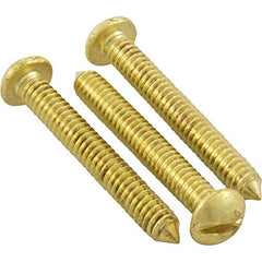 ALADDIN Aladdin 500S brass retaining screws for universal light ring 3 ct.