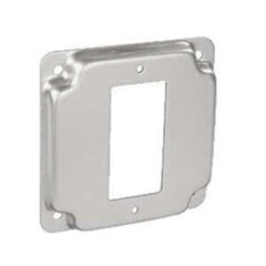 BRAMEC Bramec 7624 Steel Square 1/2 inches Raised Industrial Cover 4 inches x 4 inches