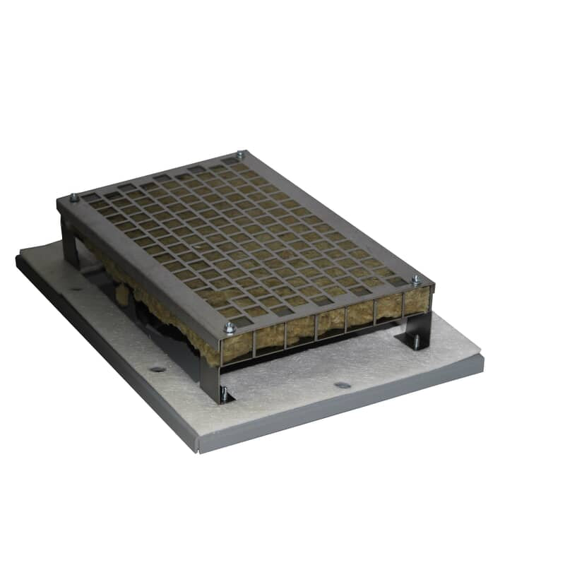 CARRIER Carrier B03416 Baffle Radiator 1 in x 1 in x 1 in