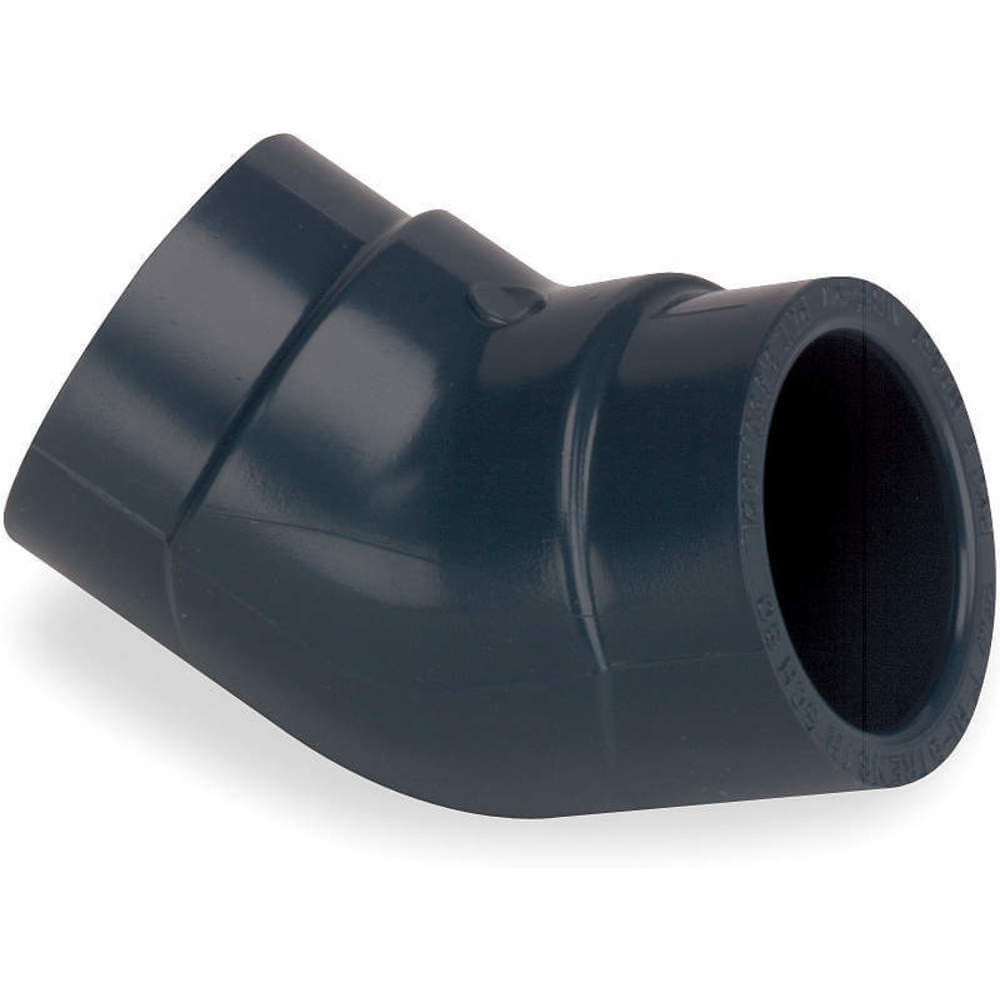 GEORG FISCHER Georg Fischer 817-012 Elbow 45 Degree 1-1/4 Inch Slip Socket PVC