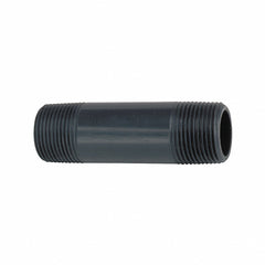 GEORG FISCHER Georg Fischer 861-077 Nipple (MPTxMPT) Schedule 80 Harvel PVC 1/2 x CL