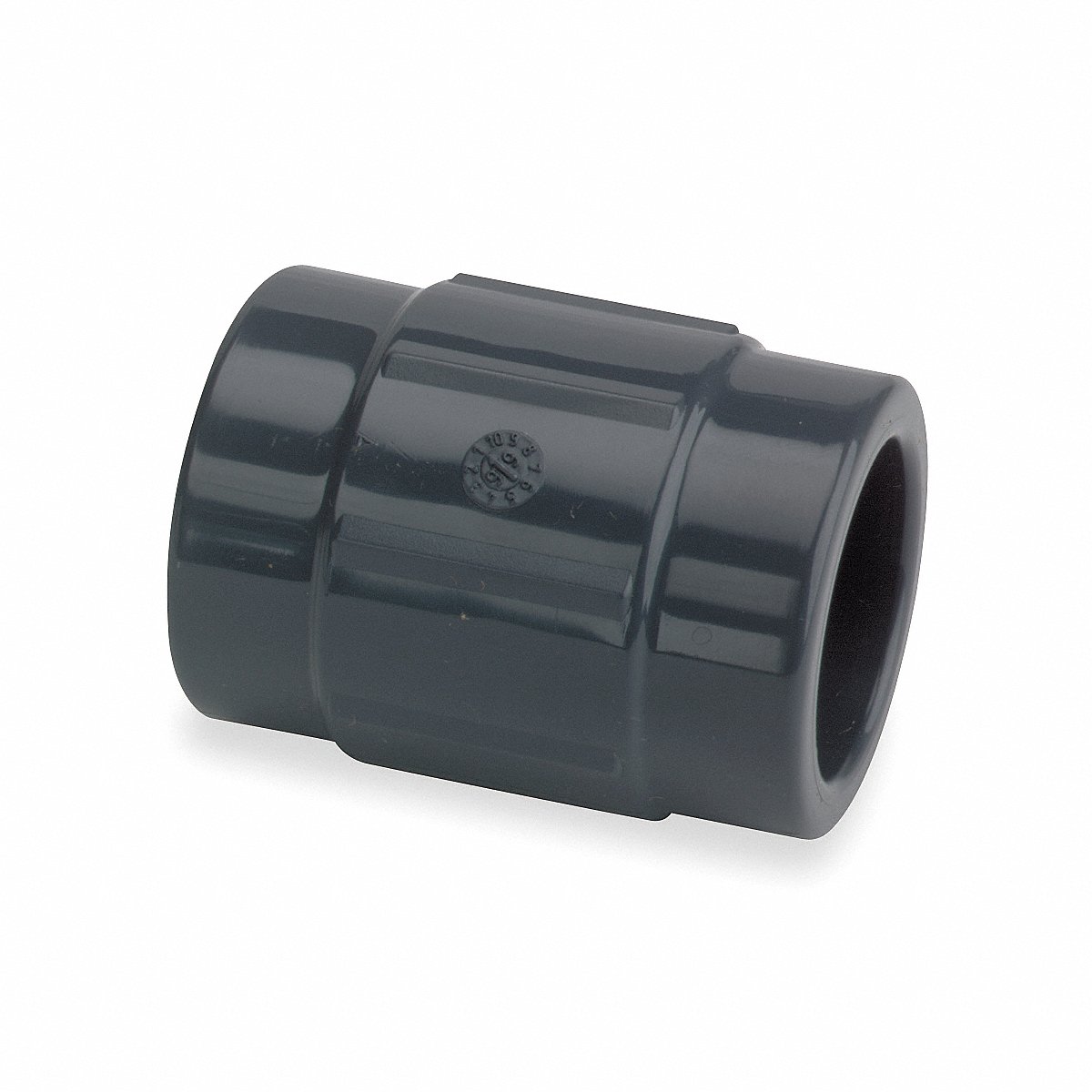 GEORG FISCHER Georg Fischer 9829-010 1 inch Light Gray Schedule 80 CPVC Socket Straight Coupling Fittings Pack of 5